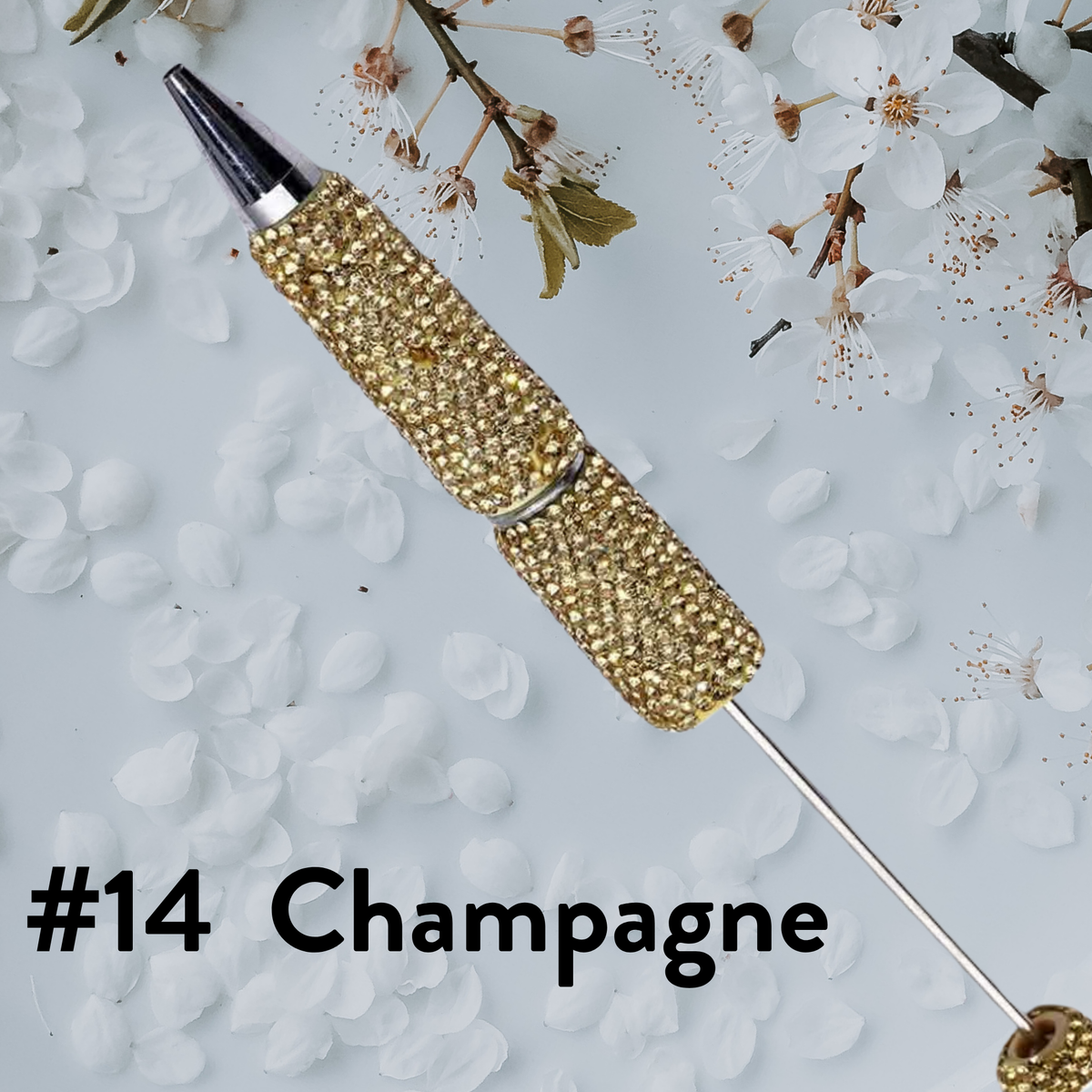 Beadable Rhinestone Pen
