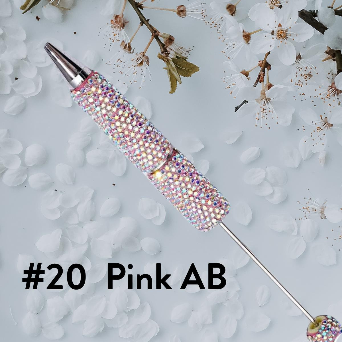 Beadable Rhinestone Pen