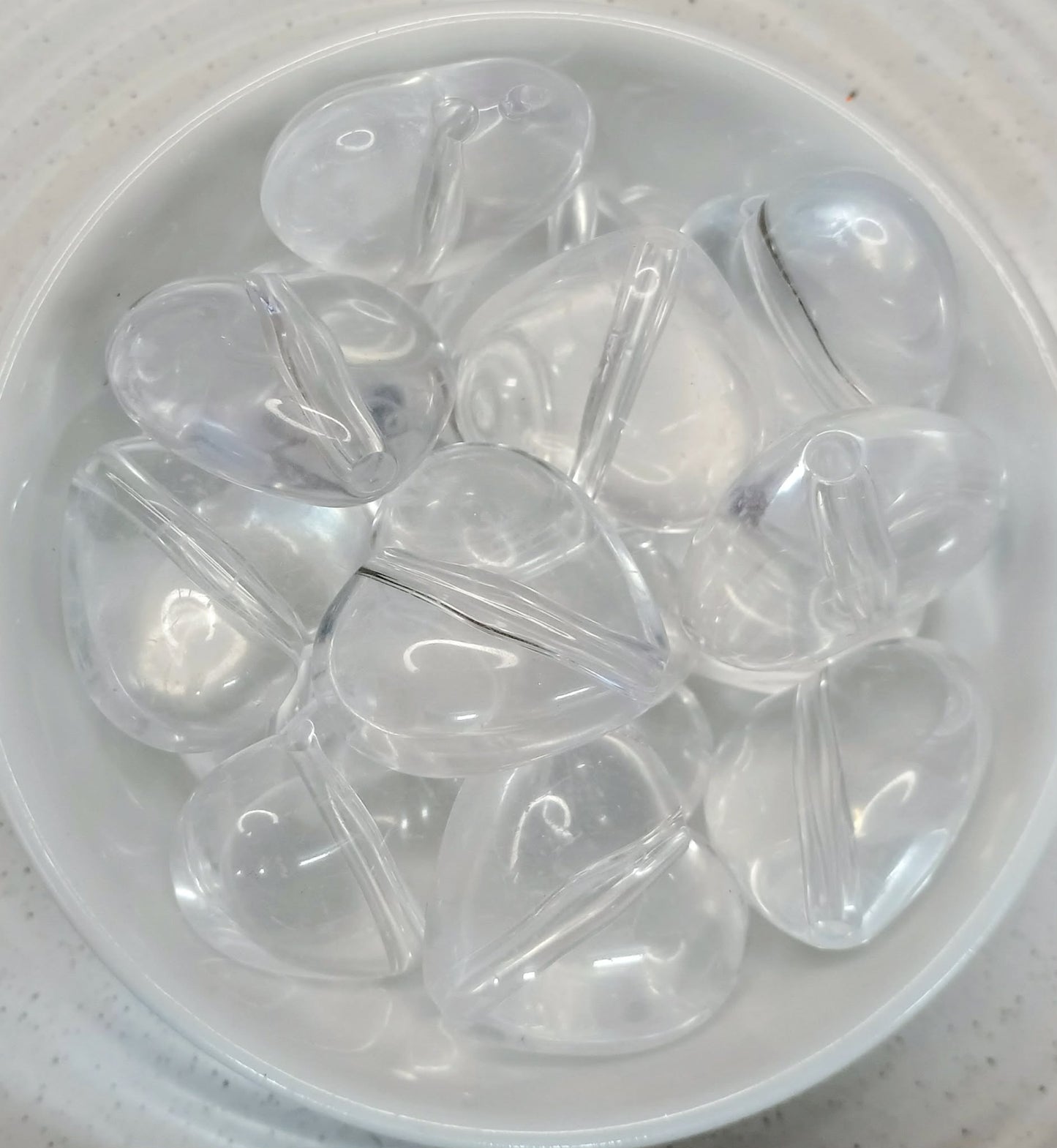 Transparent Disc Acrylic Beads (Copy)