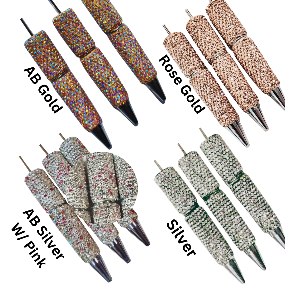 Beadable Rhinestone Pen