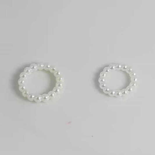 Pearl Spacer Rings 6mm/10mm
