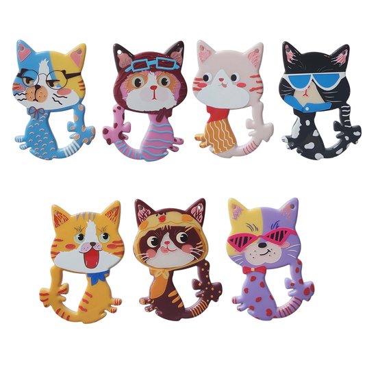 Crazy Cat Pendant/Charm
