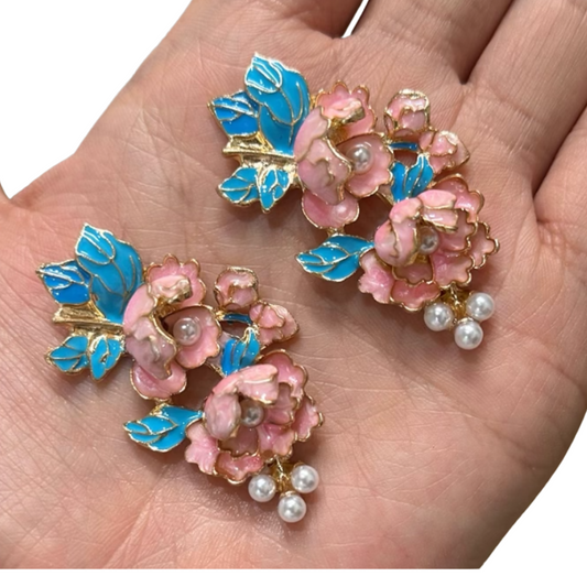 Flat Back Flower Charms