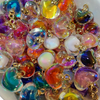 Heart AB Double Layer Pendants/Charm