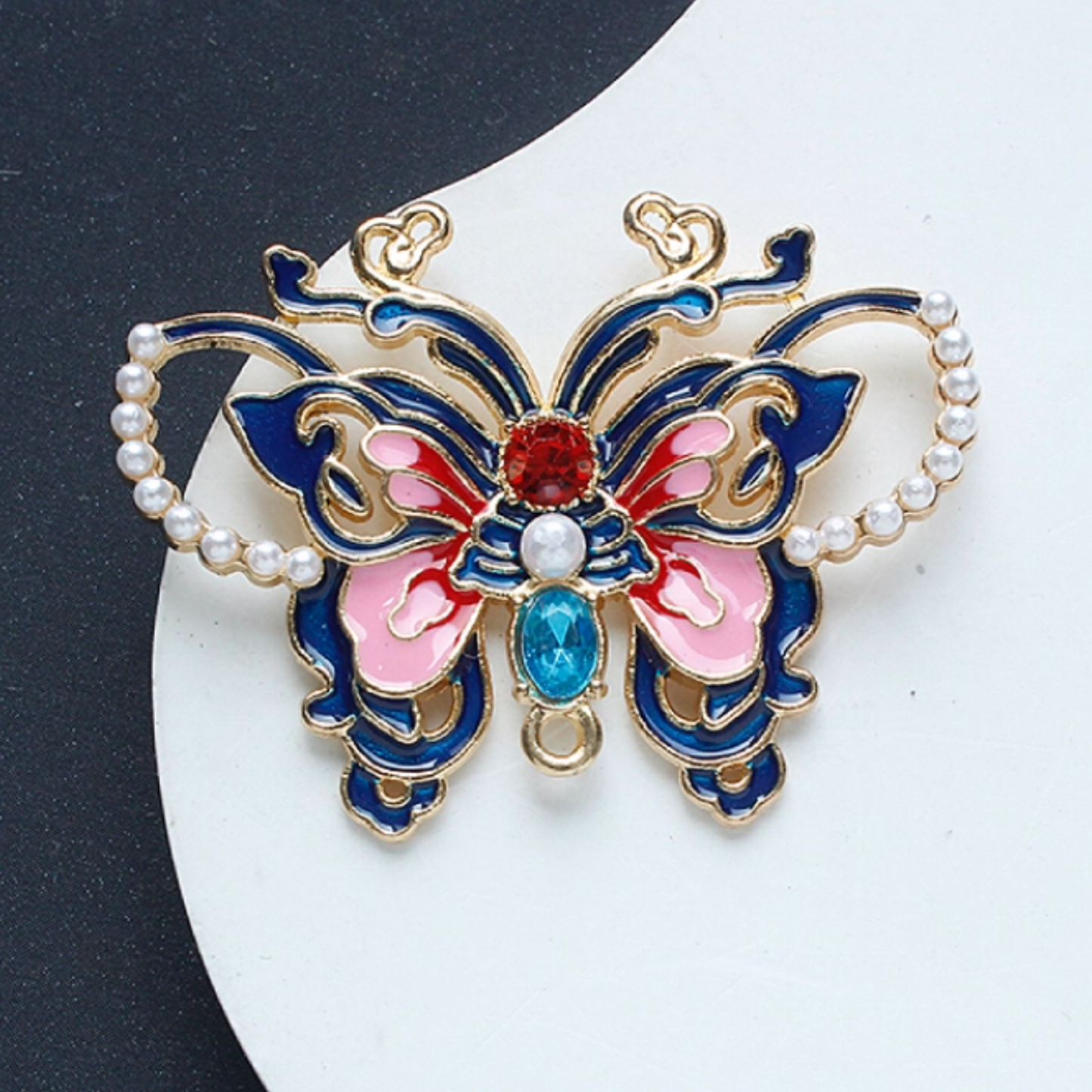 Flat Back Butterfly Charms