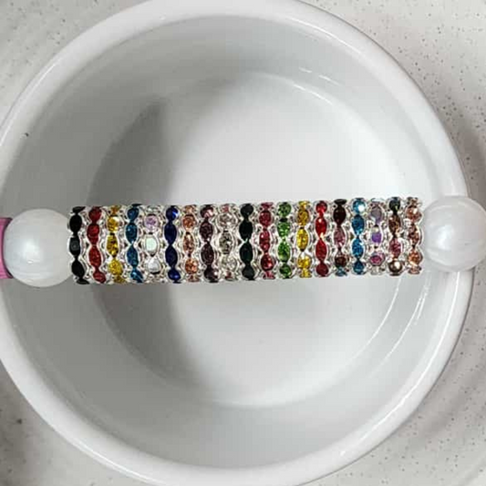 Rhinestone Spacers 15mm