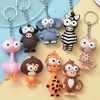 Big-Eyed Animal Keychain