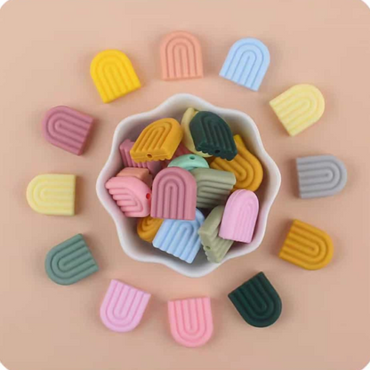 Rainbow Focal Silicon Food Grade