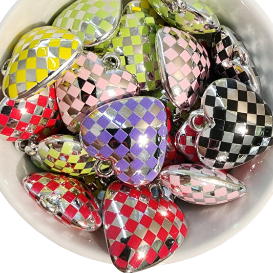 Heart Checker Pendants/Charm