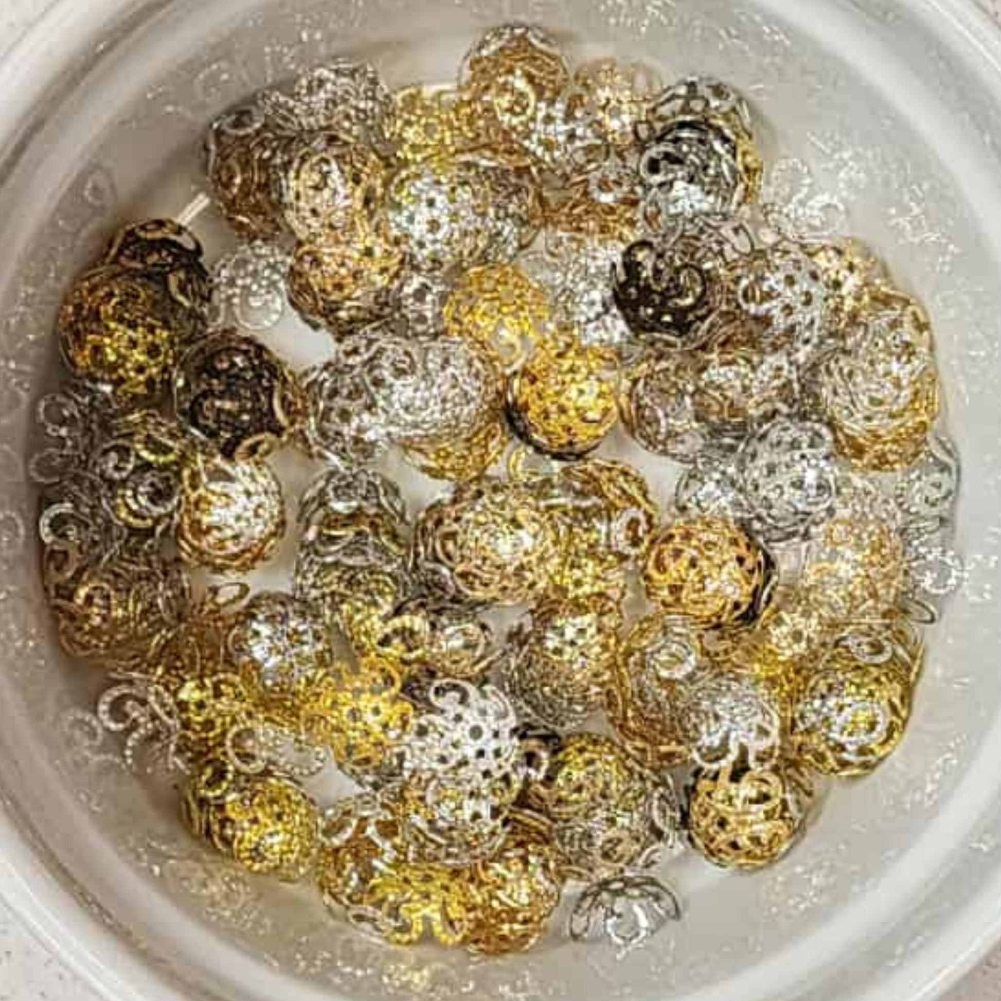 Flower Bead Cover 12mm