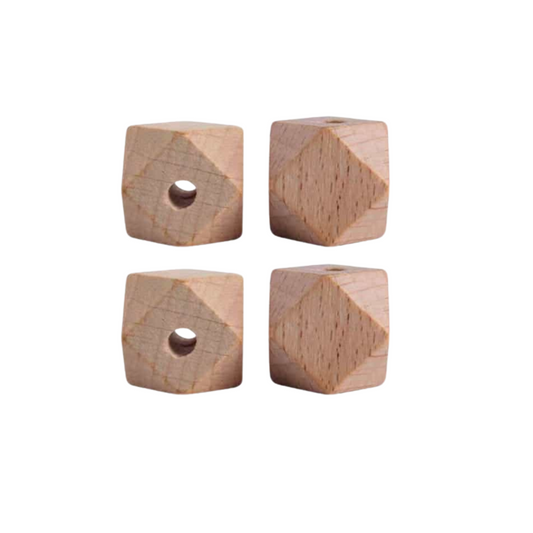 Beech Wood Hexagon 20mm