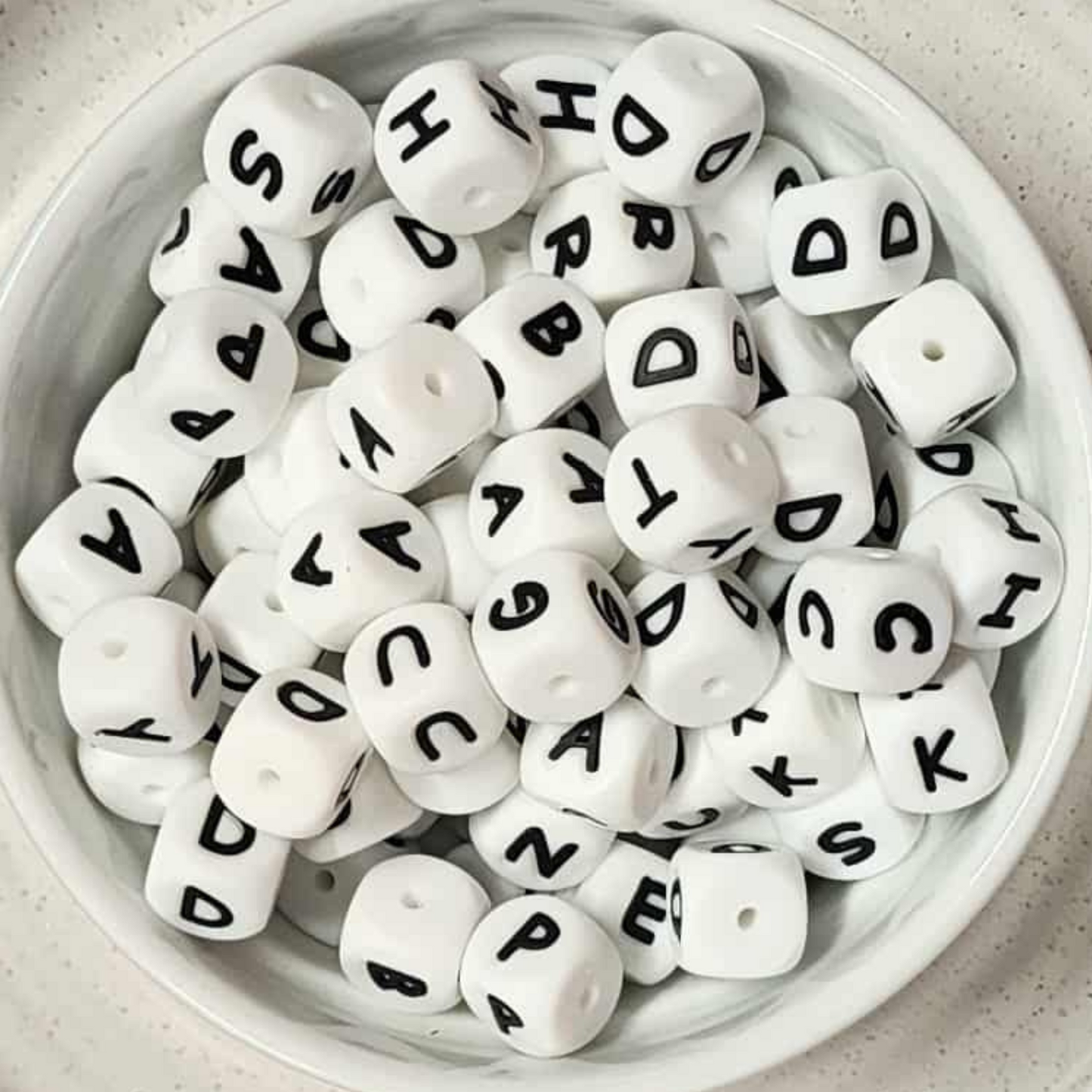 Silicon Alphabet 12mm