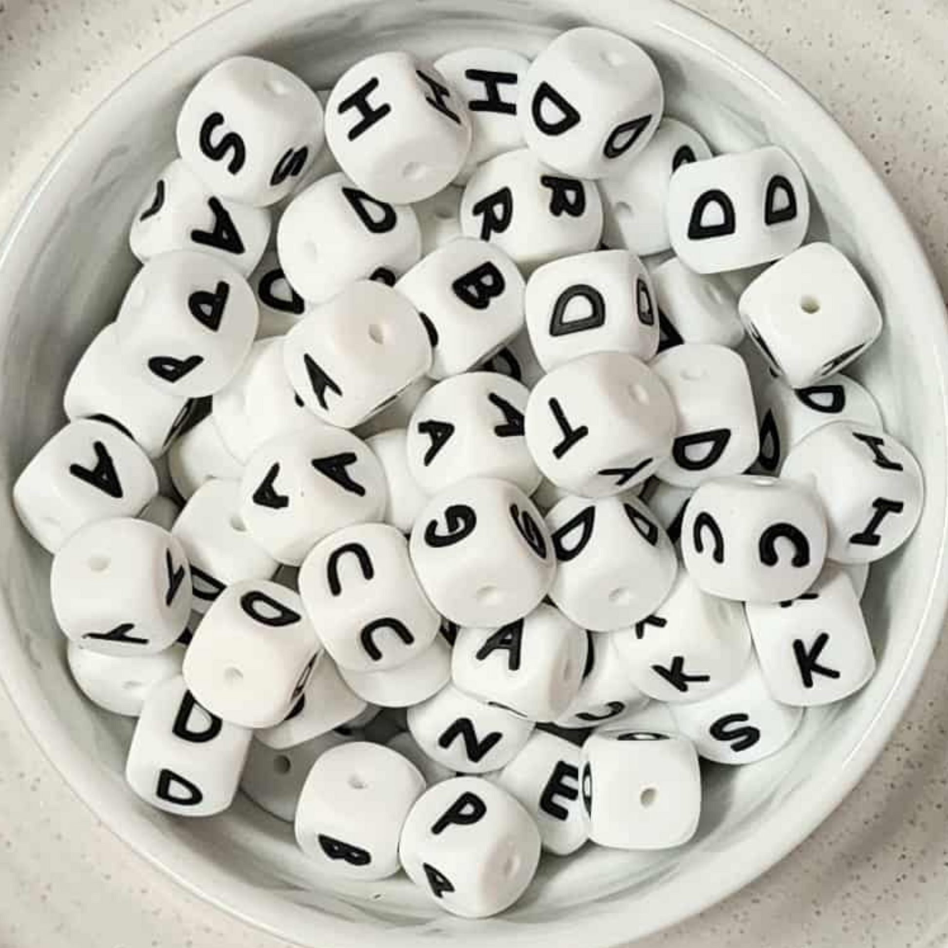 Silicon Alphabet 12mm