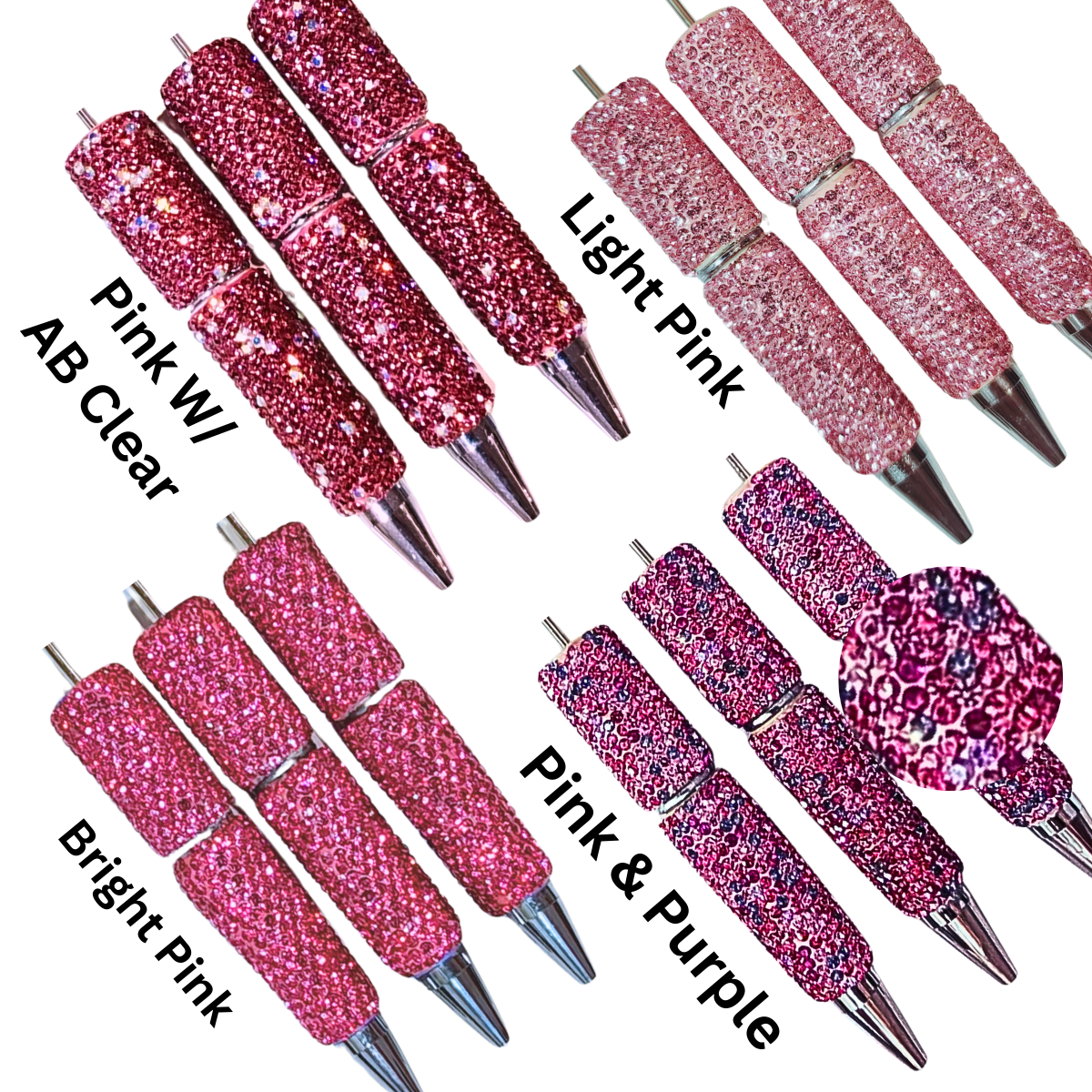 Beadable Rhinestone Pen