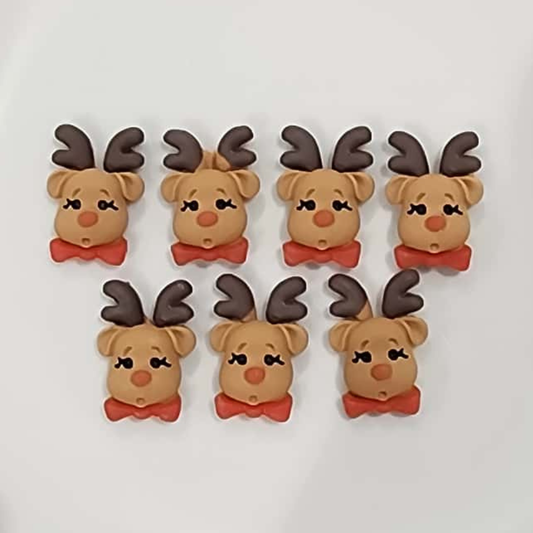 Reindeer Flat Back Charm