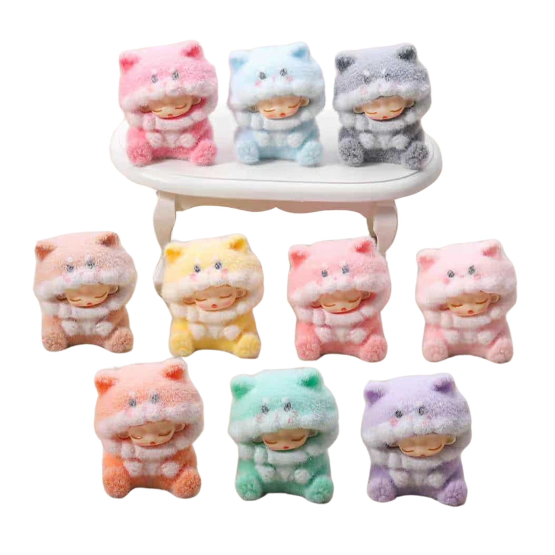 Bear Babies Flocked