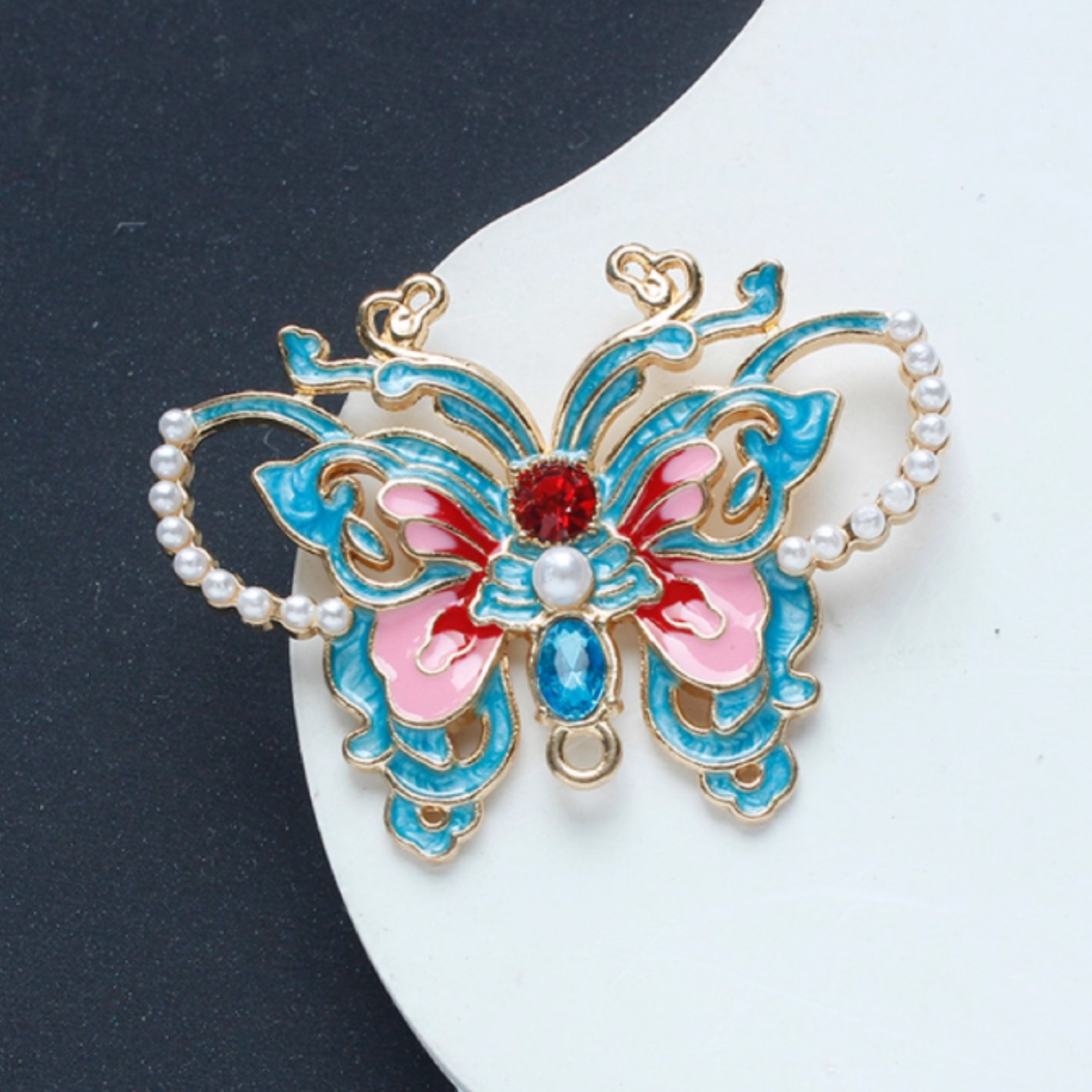 Flat Back Butterfly Charms