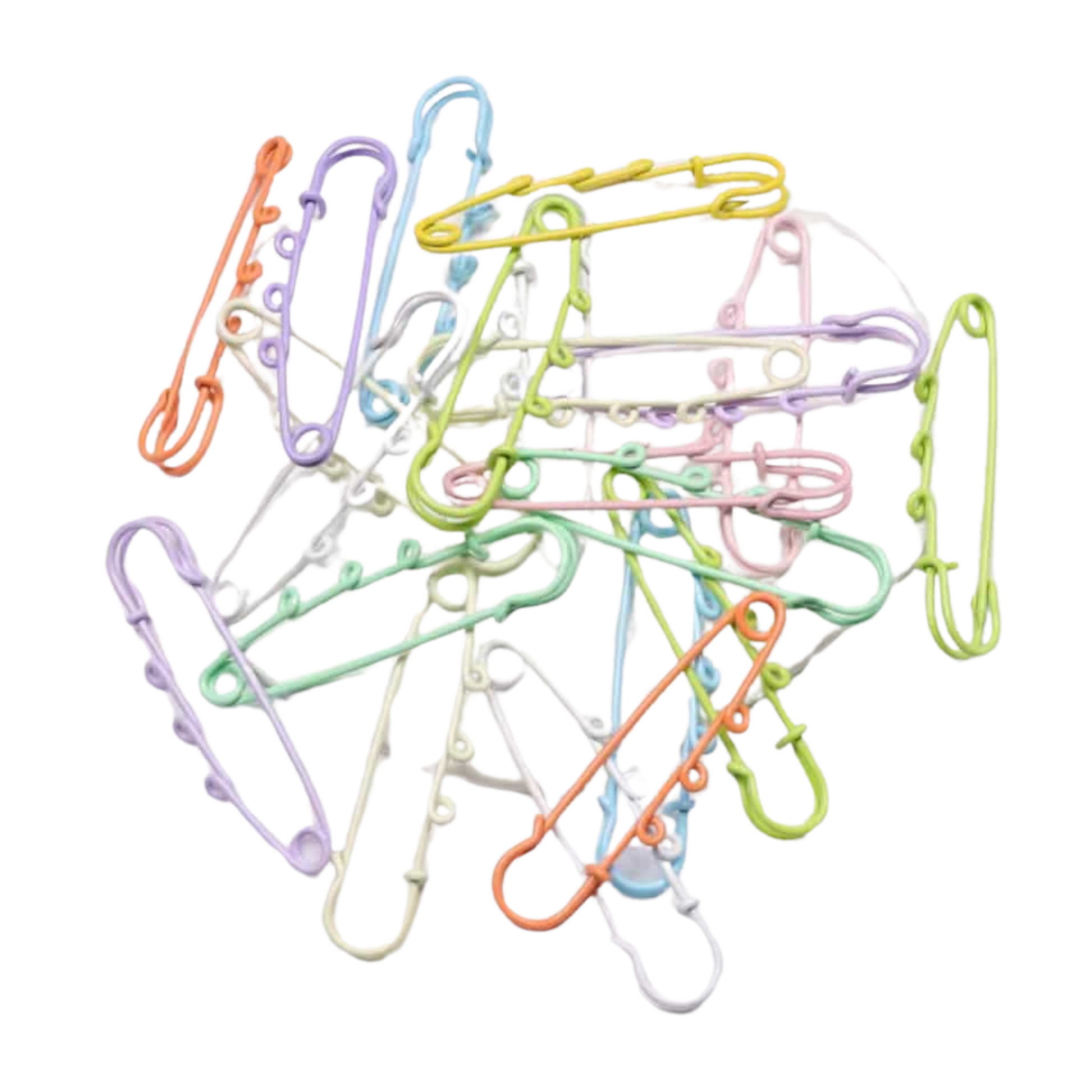 Alloy Pin Brooch with 3 loop base