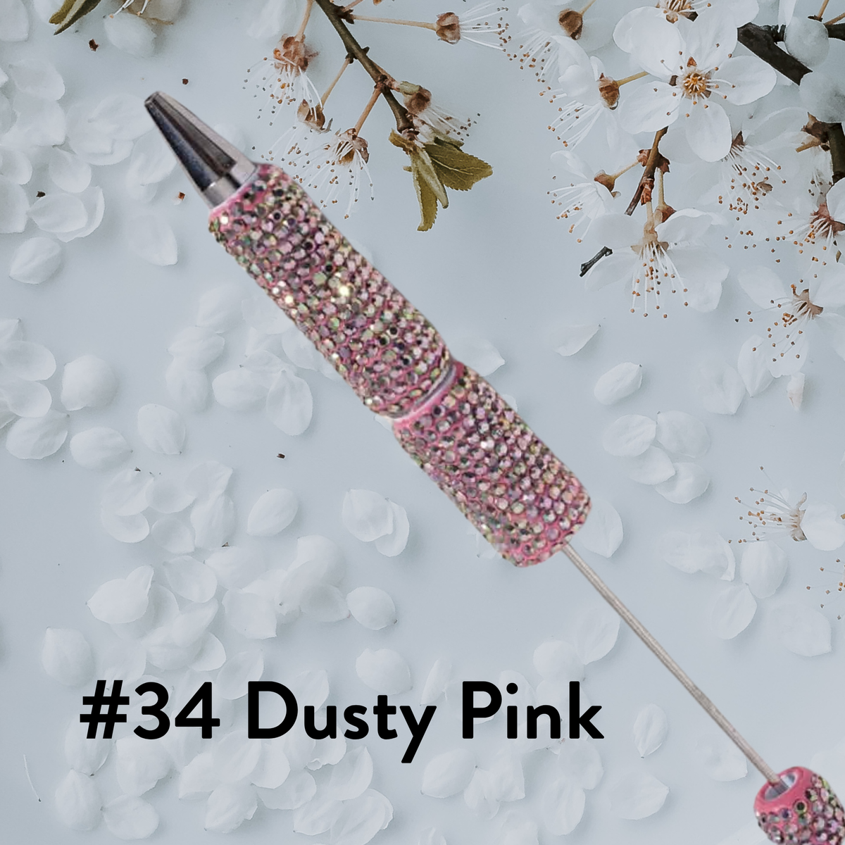 Beadable Rhinestone Pen
