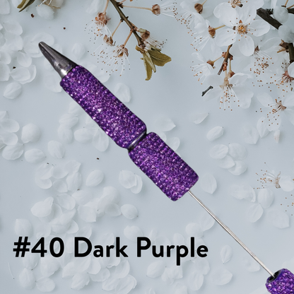 Beadable Rhinestone Pen