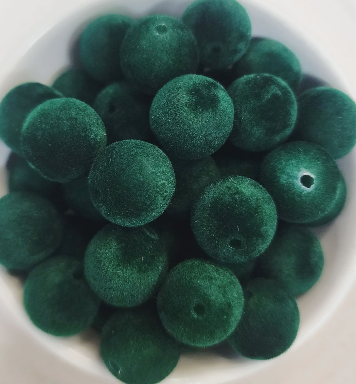 Flocked Green