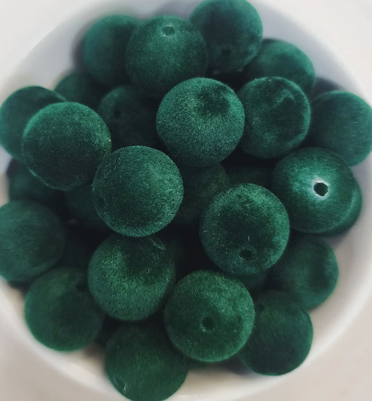 Flocked Green