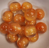 Orange Sparkle Cats Eye- 16mm