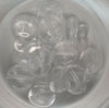 Transparent Disc Acrylic Beads
