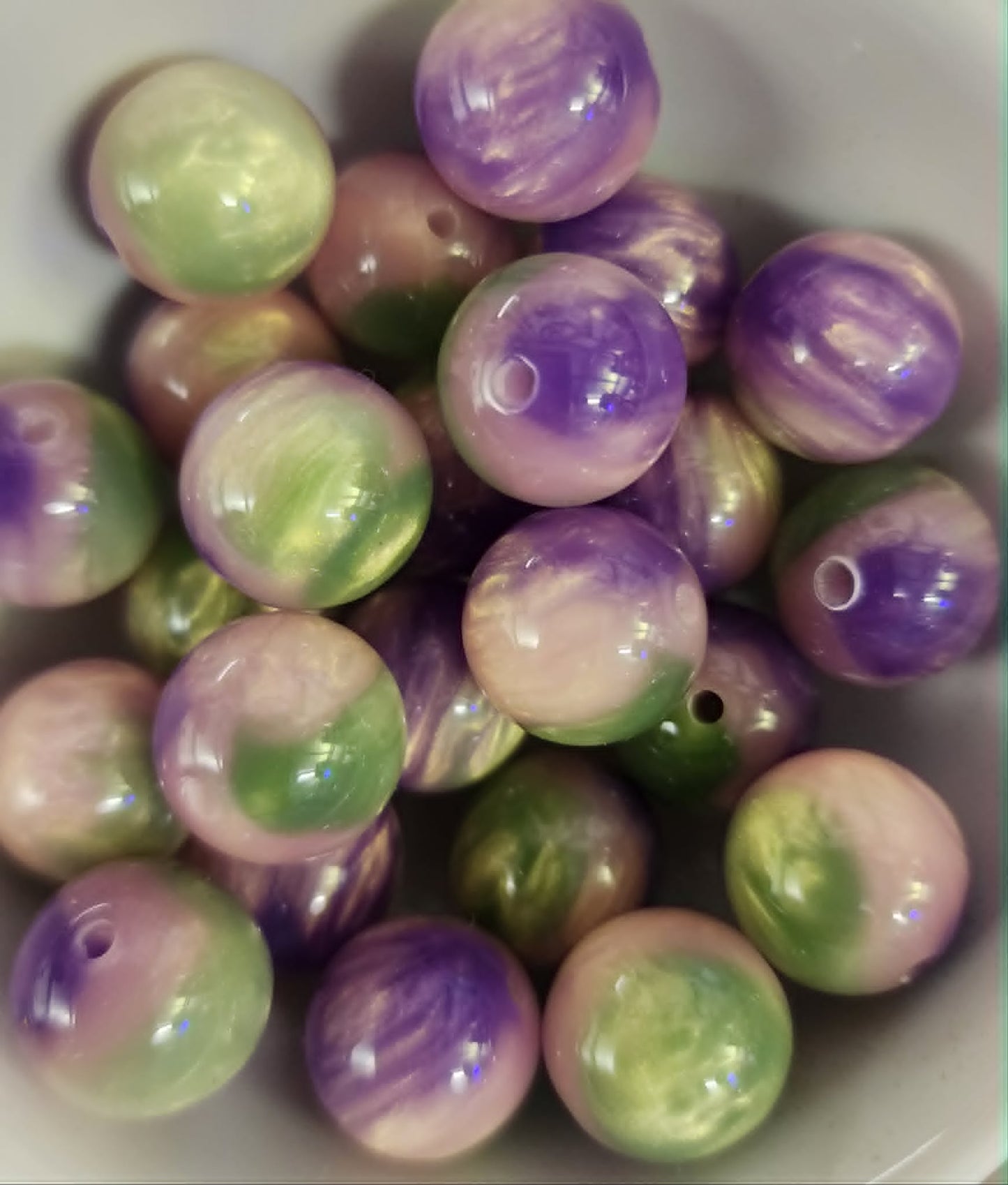 Purple Ombre Shiny - UV - Colour Change