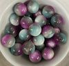 Purple, Teal, Grey Ombre Shimmer