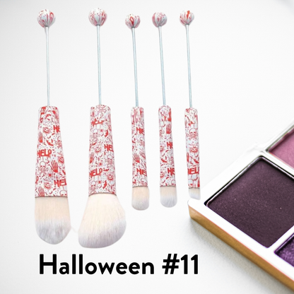 Metal Beadable Makeup Brushes
