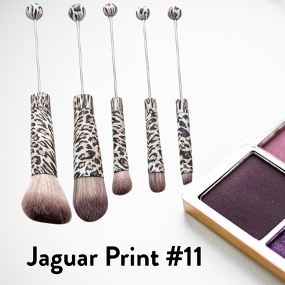 Metal Beadable Makeup Brushes