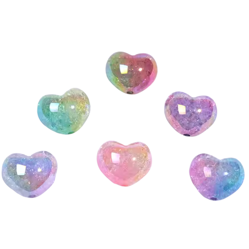 AB Crackle Heart