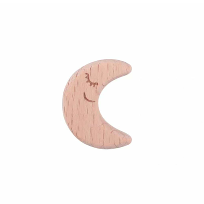 Beech Wood Cute Shapes Bead