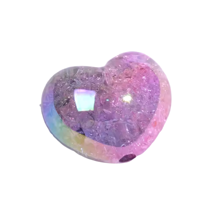 AB Crackle Heart