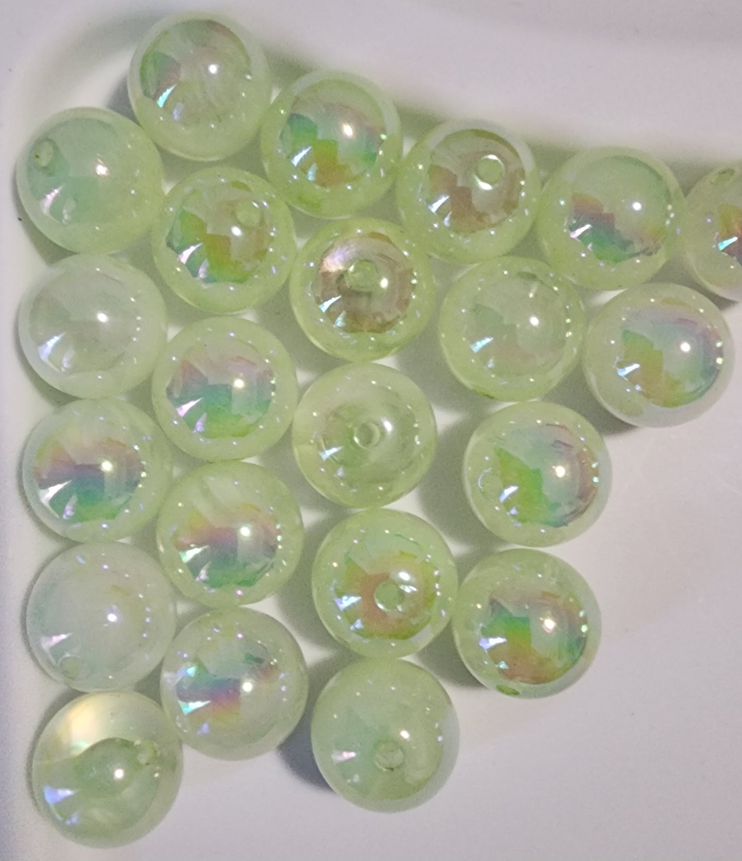 Green AB Pastel Green 16mm