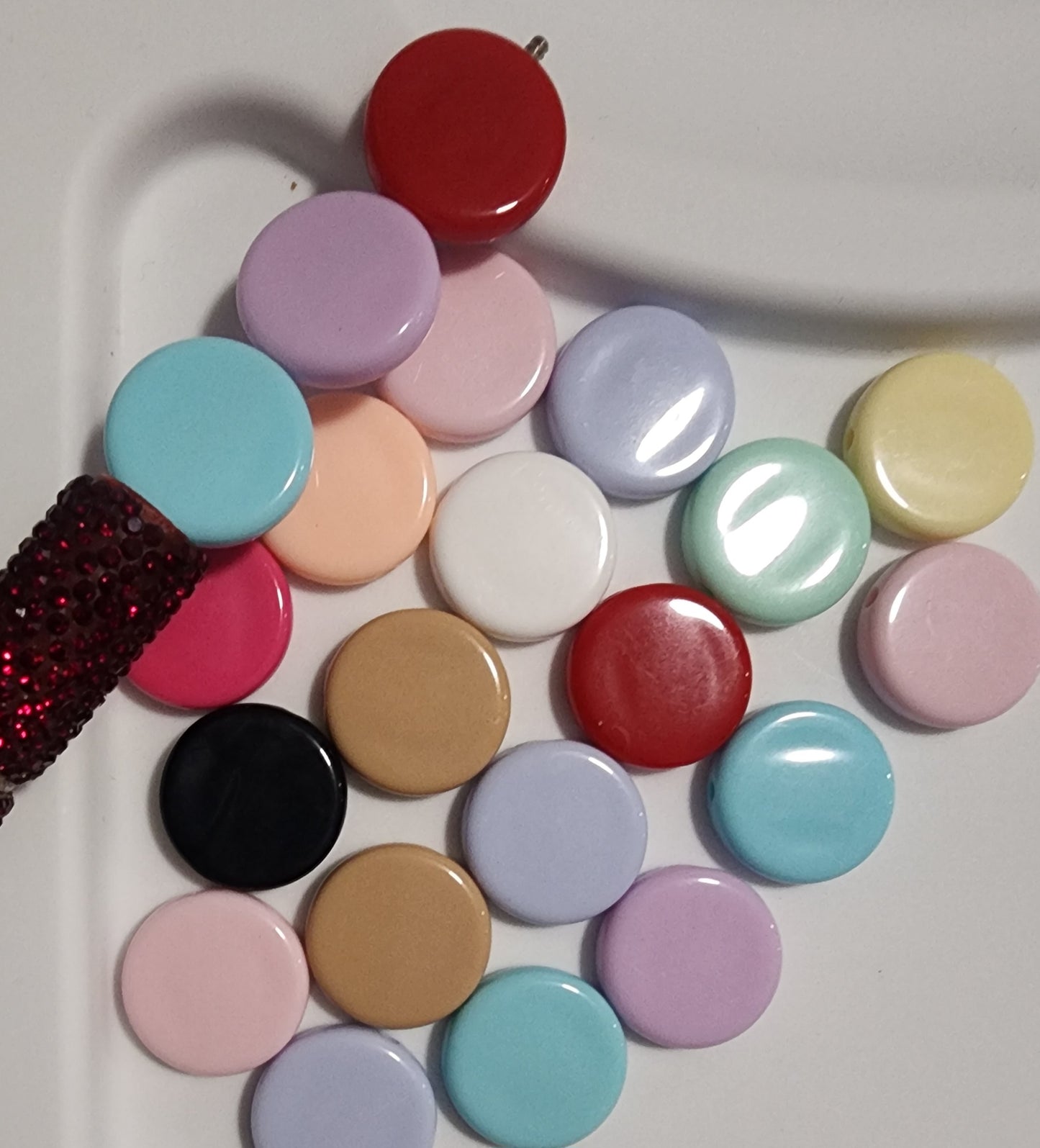 Disc Solid Colour, DIY, 20mm